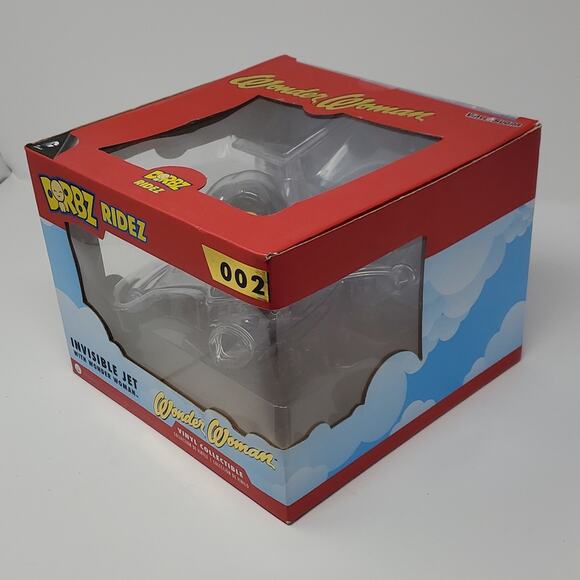 Dorbz Rides 002 Wonder Woman Invisible Jet Vinyl Sugar Collectible DC Comics - Picture 3 of 6